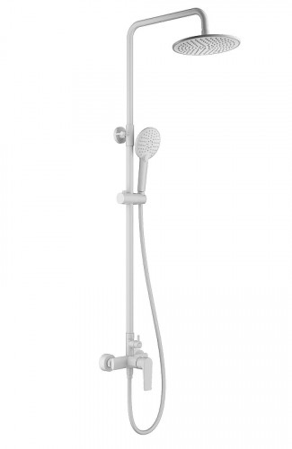 Душевая система Wonzon &amp; Woghand WW-A30103-MW цвет Белый матовый