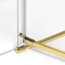 Душевое ограждение New Trendy AVEXA Gold x EXK-3096