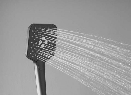 Душевая система Vincea Cube VSFS-1C1BG Брашированное золото латунь на стену