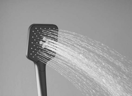 Душевая система Vincea Cube VSFS-1C1BG Брашированное золото латунь на стену