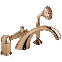 Смеситель на борт ванны Cezares Elite ELITE-BVDM-02-M Бронза латунь