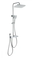 Душевая система Wonzon & Woghand Muse WW-B4132-A-CR с термостатом цвет Хром