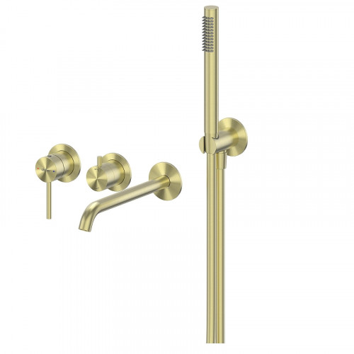 Смеситель для ванны Abber Wasser Kreis 316 AF8130BG цвет Золото брашированное