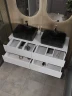 Тумба с раковиной Orange Отто 130 Ot-130TuMDF+B01-475MB подвесная цвет Белый глянцевый