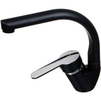 Смеситель для кухни Melodia della vita Rumba MDV35312bk Черный латунь