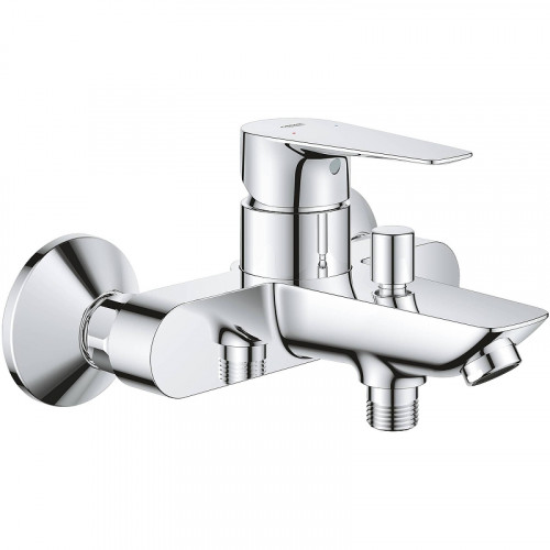 Смеситель для ванны Grohe BauEdge 23604001 Хром латунь на стену