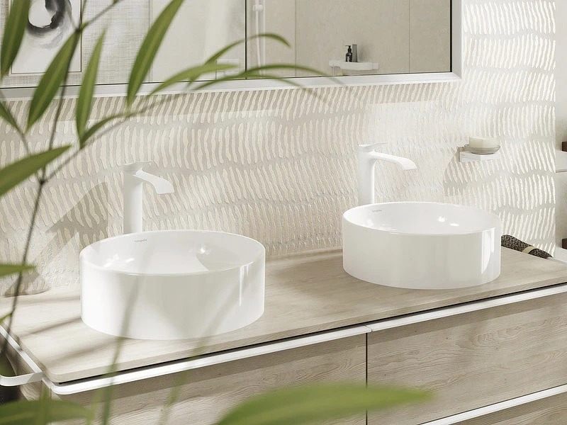 Раковина-чаша Hansgrohe Xuniva S 40 60164450 Белая накладная