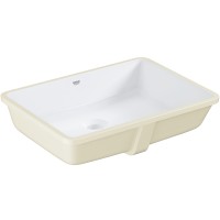 Раковина Grohe Cube Ceramic 50 3948000H Альпин-белая фаянс встраиваемый