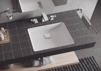 Раковина Grohe Cube Ceramic 50 3948000H Альпин-белая фаянс встраиваемый