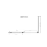 Душевой уголок Vincea Slim-N 120x80 VSR-4SN8012CL профиль Хром стекло прозрачное