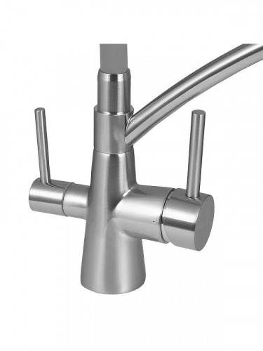 Смеситель для кухни Wisent W4855A-9 цвет Сатин