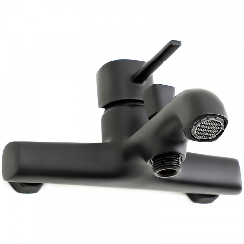 Душевая система Orange Karl M05-932b Черная латунь на стену