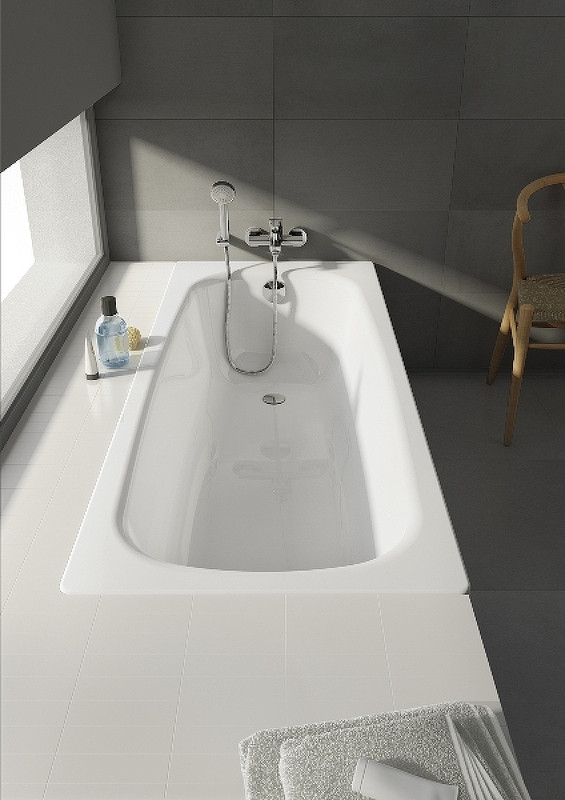 Стальная ванна Roca Contesa 160x70 23596000O без антискользящего покрытия