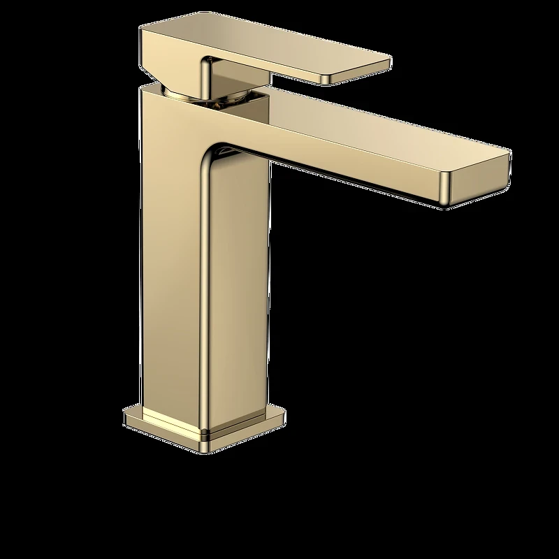 Смеситель для раковины AQUAme Savona AQM6810GG цвет Золото глянцевое