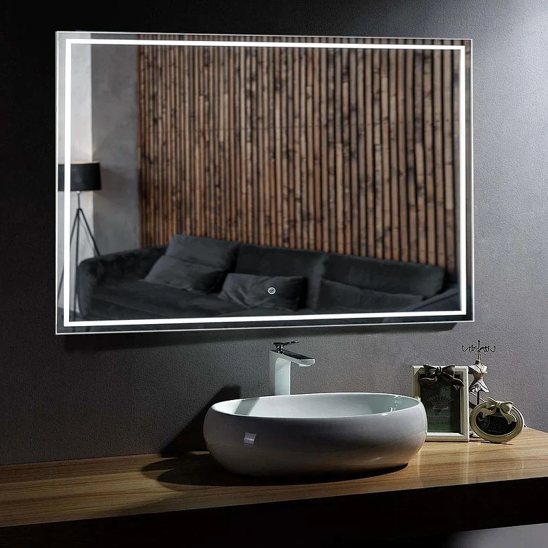 Зеркало Azario Classico Quadrato 80 CS00078950 с подсветкой с сенсорным выключателем