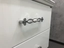 Тумба с раковиной Comforty Неаполь 80 00004147564 подвесная Белый глянец МДФ / ЛДСП