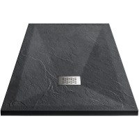 Душевой поддон из искусственного камня Vincea 120x90 VST-4SR9012A Антрацит