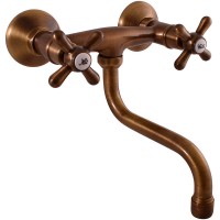 Смеситель для кухни Rav Slezak Morava MK101.5/21SM Бронза на стену