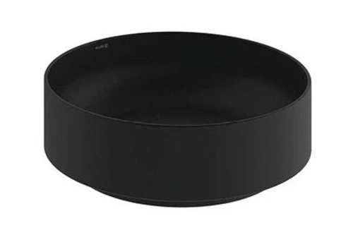 Раковина накладная Kludi Resa R 40 58CW1039 цвет Черный матовый