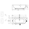 Акриловая ванна Ravak Freedom Corner 170x80 R XC00100042 без гидромассажа