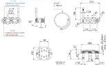 Смеситель для душа Remer Chrono CH97D2PRP цвет Медь брашированная