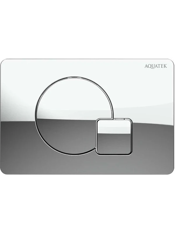 Комплект унитаза с инсталляцией Aquatek Set Aquatek Европа New-067 4в1 цвет Белый с сиденьем Микролифт и клавишей смыва цвет Хром глянцевый