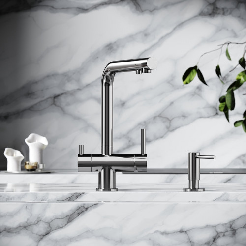 Смеситель для кухни Sancos Foster SC4014BN цвет Никель брашированный