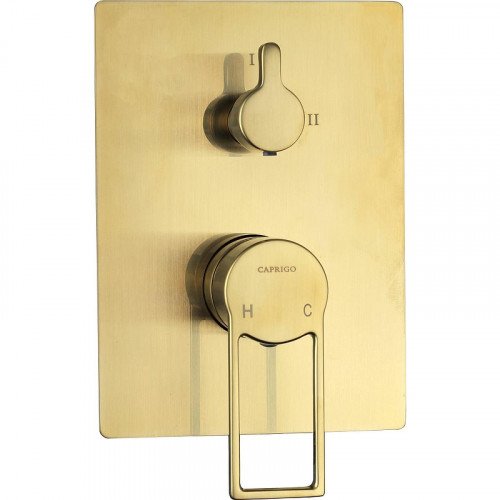 Смеситель для душа Caprigo Kub 54-051-brg Золото матовое