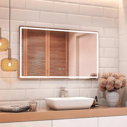 Зеркало Vigo Geometry Luxe 120 z.GEO.120.Luxe с подсветкой с сенсорным выключателем