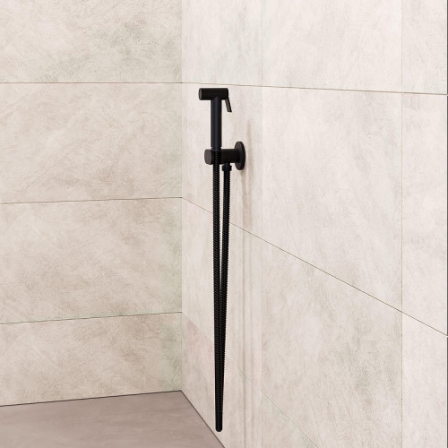 Гигиенический душ со смесителем RGW Shower Panels 581408213-04 цвет Черный