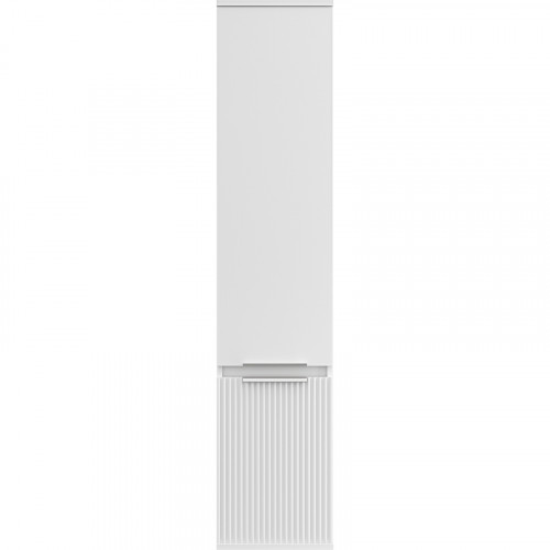 Шкаф пенал Brevita Enfida 35 L ENF-05035-010L Белый матовый МДФ / ЛДСП