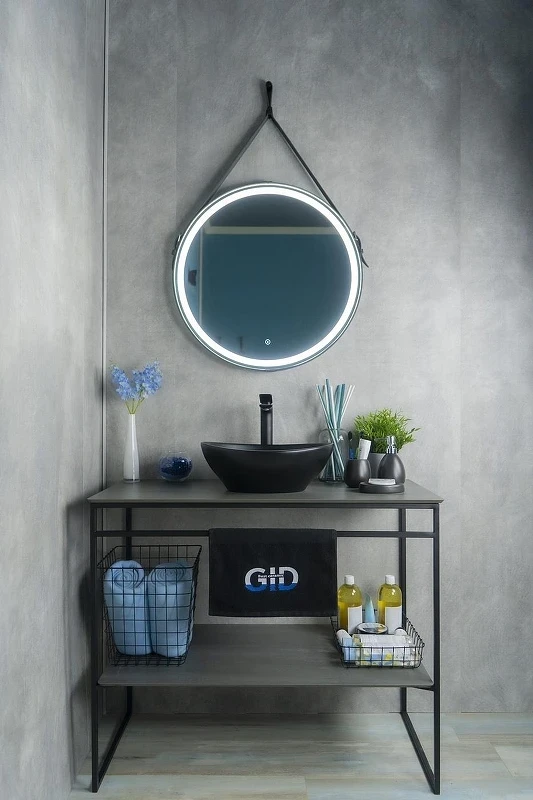 Раковина-чаша Gid Lago 40 Nc901 52223 цвет Черный матовый