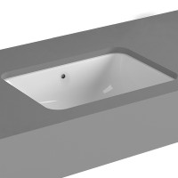 Раковина Vitra S20 50 5474B003-0618 Белая фарфор встраиваемый