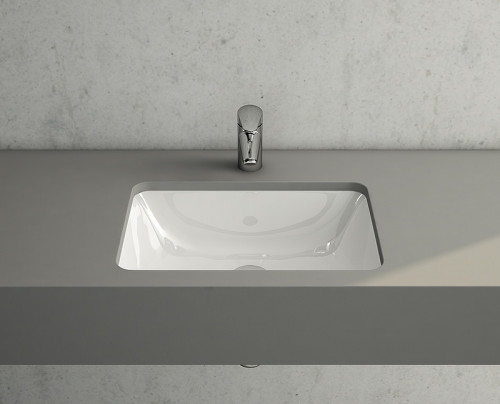 Раковина Vitra S20 50 5474B003-0618 Белая фарфор встраиваемый