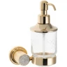 Дозатор для жидкого мыла Boheme Royal Cristal 10932-G-B Золото