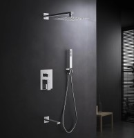 Душевая система Aquatek Либра AQ1673CR Хром латунь встраиваемый