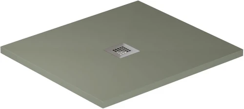 Душевой поддон из искусственного камня Allen Brau Priority 90x90 8.31002-CGM цвет Зеленый