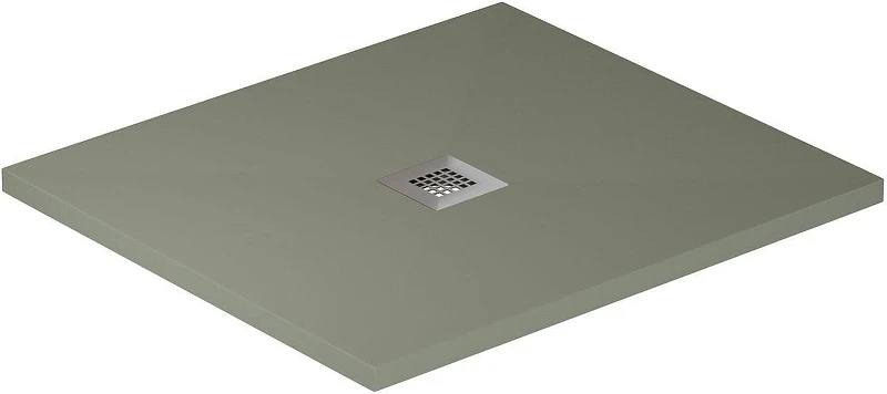 Душевой поддон из искусственного камня Allen Brau Priority 90x90 8.31002-CGM цвет Зеленый