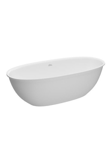 Ванна из искусственного камня BelBagno Марина (Marino) 170х76 BB-MARINO-170-76-54-SSB цвет Белый матовый