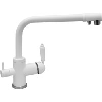 Смеситель для кухни Seaman Barcelone SSL-5384-SG Белый