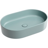 Раковина-чаша Ceramicanova Element 61 CN6048MLG Зеленая матовая фарфор накладная