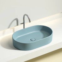 Раковина-чаша Ceramicanova Element 61 CN6048MLG Зеленая матовая фарфор накладная