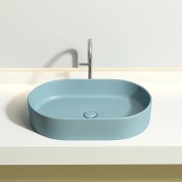 Раковина-чаша Ceramicanova Element 61 CN6048MLG Зеленая матовая фарфор накладная