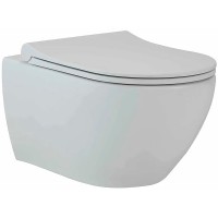 Унитаз beWash Bogen 88303214 подвесной Белый матовый с сиденьем Микролифт фарфор подвесной