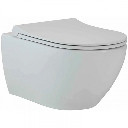 Унитаз beWash Bogen 88303214 подвесной Белый матовый с сиденьем Микролифт фарфор подвесной