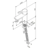 Смеситель для раковины AM.PM X-Joy S F85B02100 Хром латунь