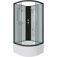 Душевая кабина Niagara Classic 100х100 NG-6709-14BK без гидромассажа