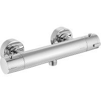 Смеситель для душа Swedbe Mercury 9025 с термостатом Хром латунь на стену