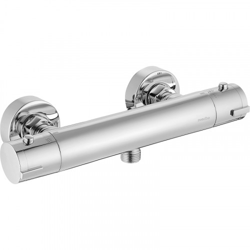 Смеситель для душа Swedbe Mercury 9025 с термостатом Хром латунь на стену