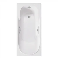 Чугунная ванна Delice Maestro 200х85 DLR230646R цвет Белый с отверстиями под ручки без антискользящего покрытия